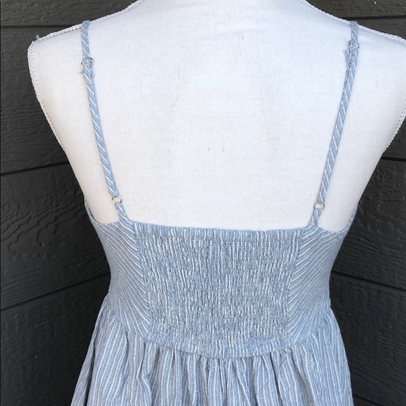 Grade and Gather Button Up Midi Dress - Picture 4 of 5